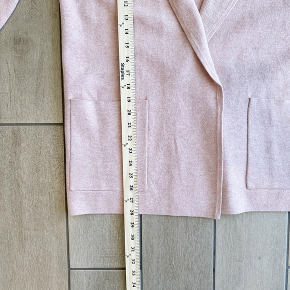 J Crew Womens Eloise Sweater Blazer Medium Wool Blend Preppy Minimalist Luxury - Picture 8 of 8